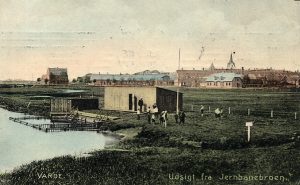 August 2016. Badning i Varde Å. Ca. 1908